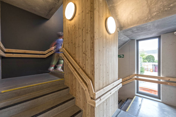 Escalier secondaire
