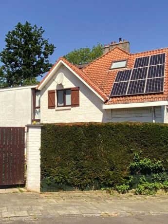 Photo facade arriere van elderen 5 auderghem