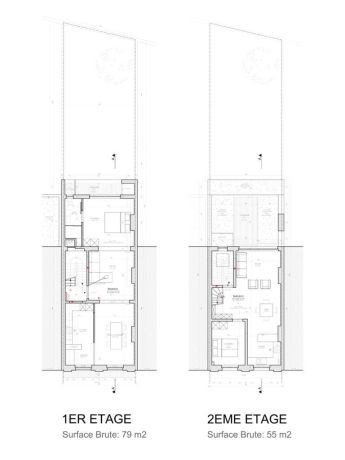 Plans 1er et 2eme etage pascale 52 bruxelles