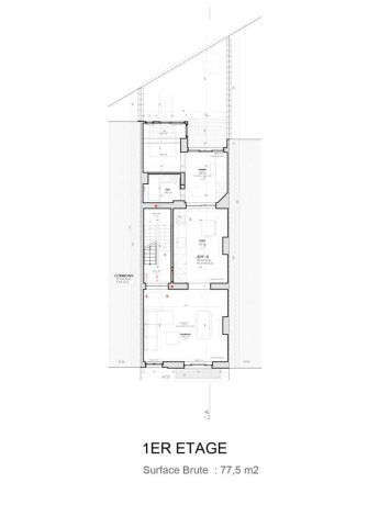 Plan 1er etage jonction 32 forest