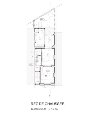 Plan rez de chaussee jonction 32 forest