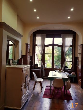 Photo sejour avec boiseries anciennes brugmann 86 forest