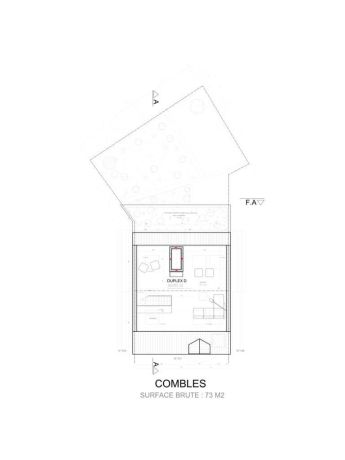 Plan des combles piers 151 molenbeek