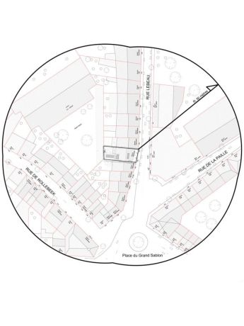 Plan implantation grand sablon 63 65 bruxelles