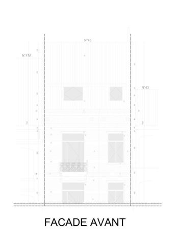 Elevation avant bernier 45 saint gilles