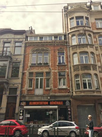 Photo facade avant lambermont 53 schaerbeek
