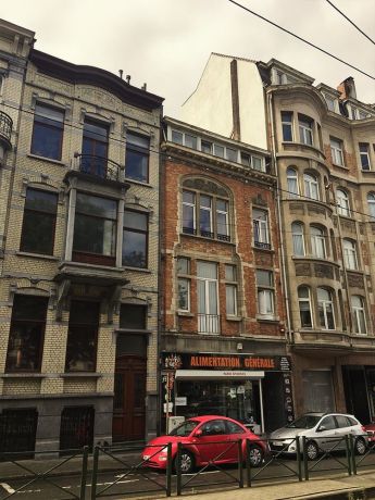 Photo front de rue lambermont 53 schaerbeek