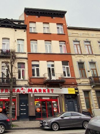 Facades rue immeubles avenue clemenceau 107 109 anderlecht